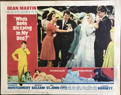 Who's Been Sleeping in My Bed? Lobby Card Set Of 8 image 8