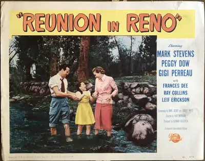 Reunion in Reno Lobby Card Set Of 8 image 5