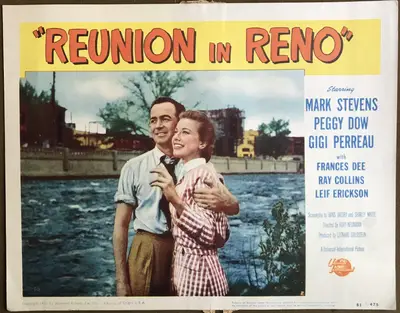 Reunion in Reno Lobby Card Set Of 8 image 6