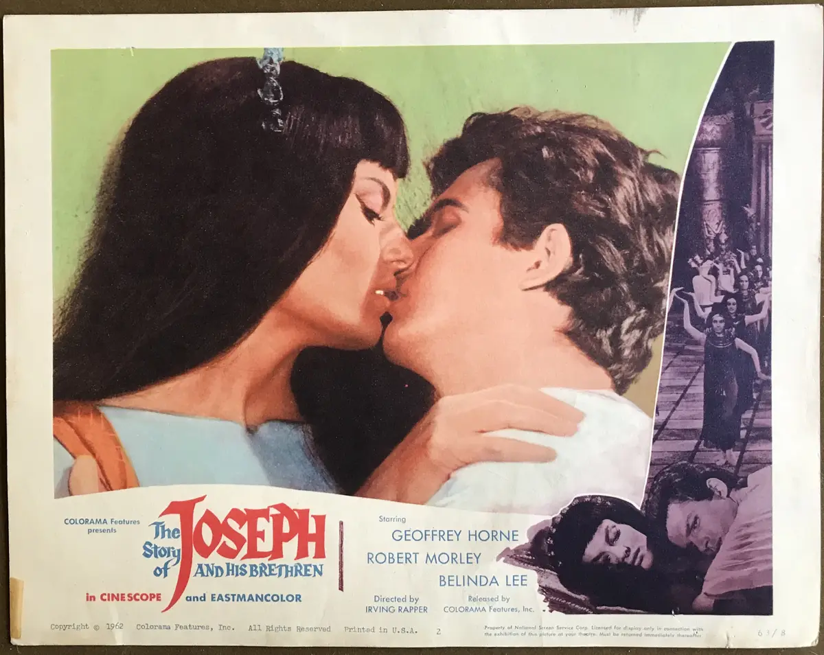 Joseph and His Brethren Lobby Card Set Of 8