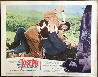 Joseph and His Brethren Lobby Card Set Of 8 image 3