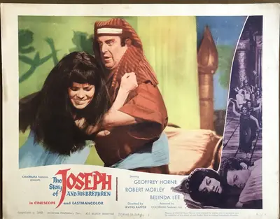 Joseph and His Brethren Lobby Card Set Of 8 image 4