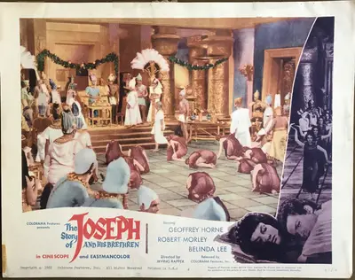 Joseph and His Brethren Lobby Card Set Of 8 image 6