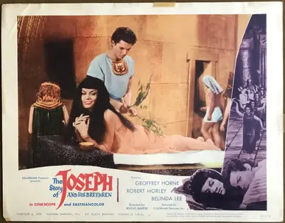 Joseph and His Brethren Lobby Card Set Of 8 image 7