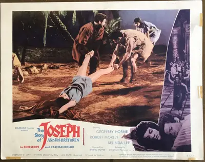 Joseph and His Brethren Lobby Card Set Of 8 image 8