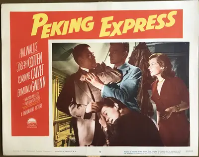 Peking Express Lobby Card Set Of 8 image 4
