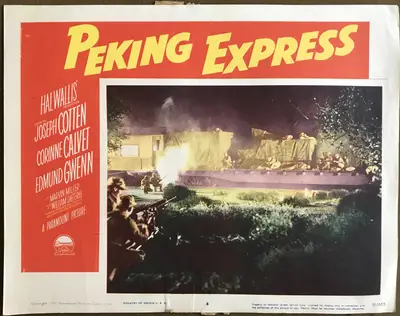 Peking Express Lobby Card Set Of 8 image 5