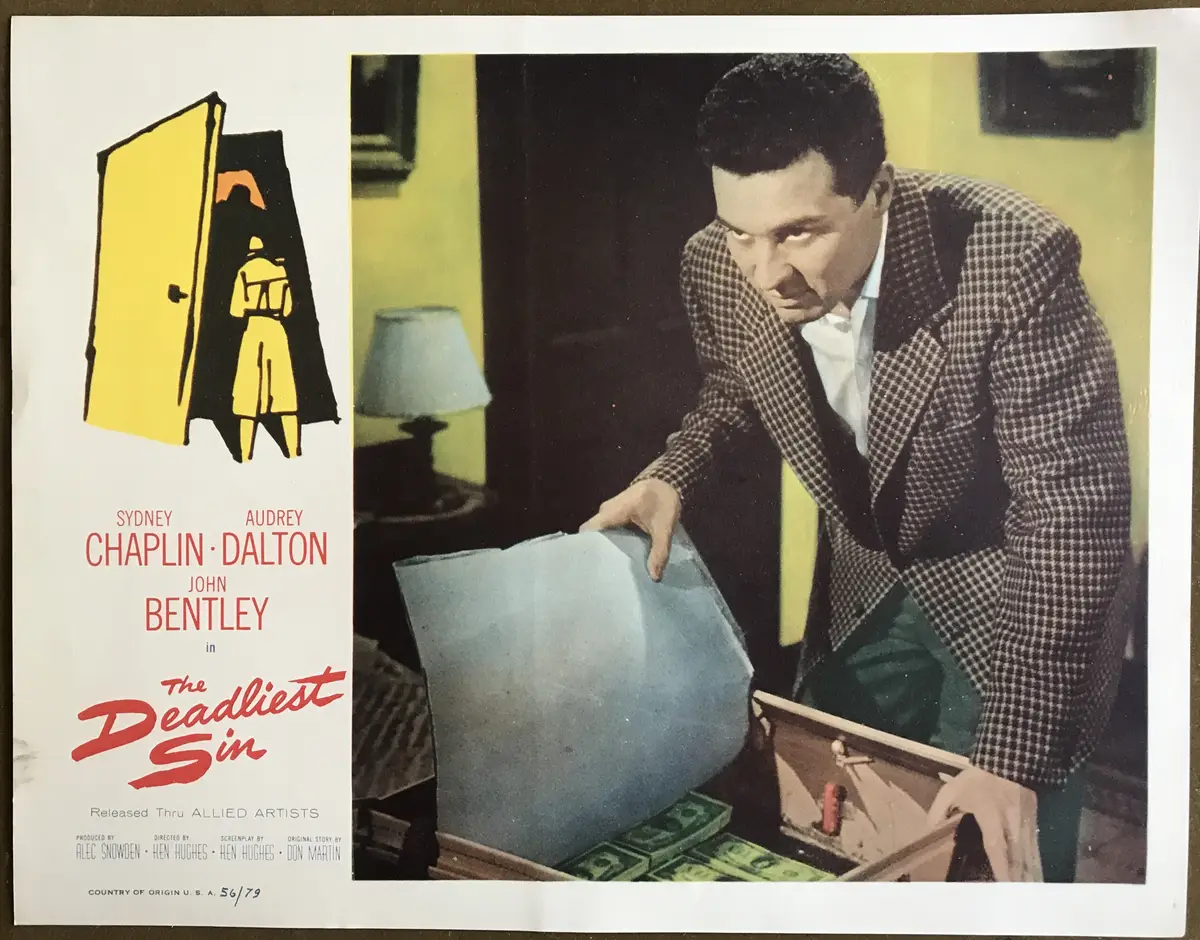 Confession (AKA Deadliest Sin) Lobby Cards (7)