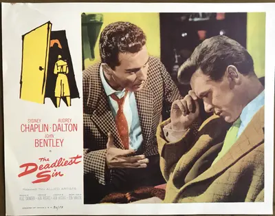 Confession (AKA Deadliest Sin) Lobby Cards (7) image 3