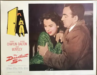 Confession (AKA Deadliest Sin) Lobby Cards (7) image 4