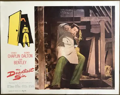 Confession (AKA Deadliest Sin) Lobby Cards (7) image 5