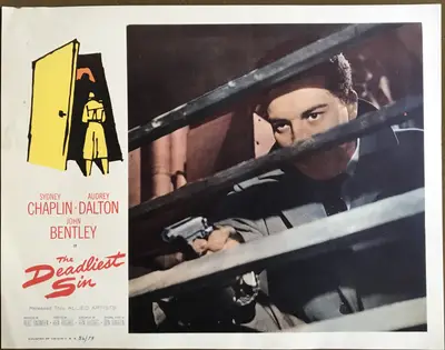 Confession (AKA Deadliest Sin) Lobby Cards (7) image 6
