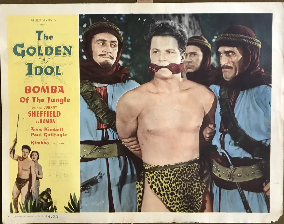 The Golden Idol Lobby Cards (3)