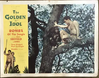 The Golden Idol Lobby Cards (3) image 3
