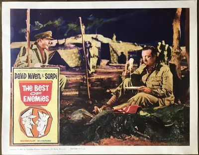 The Best of Enemies Lobby Card Set Of 8 image 2