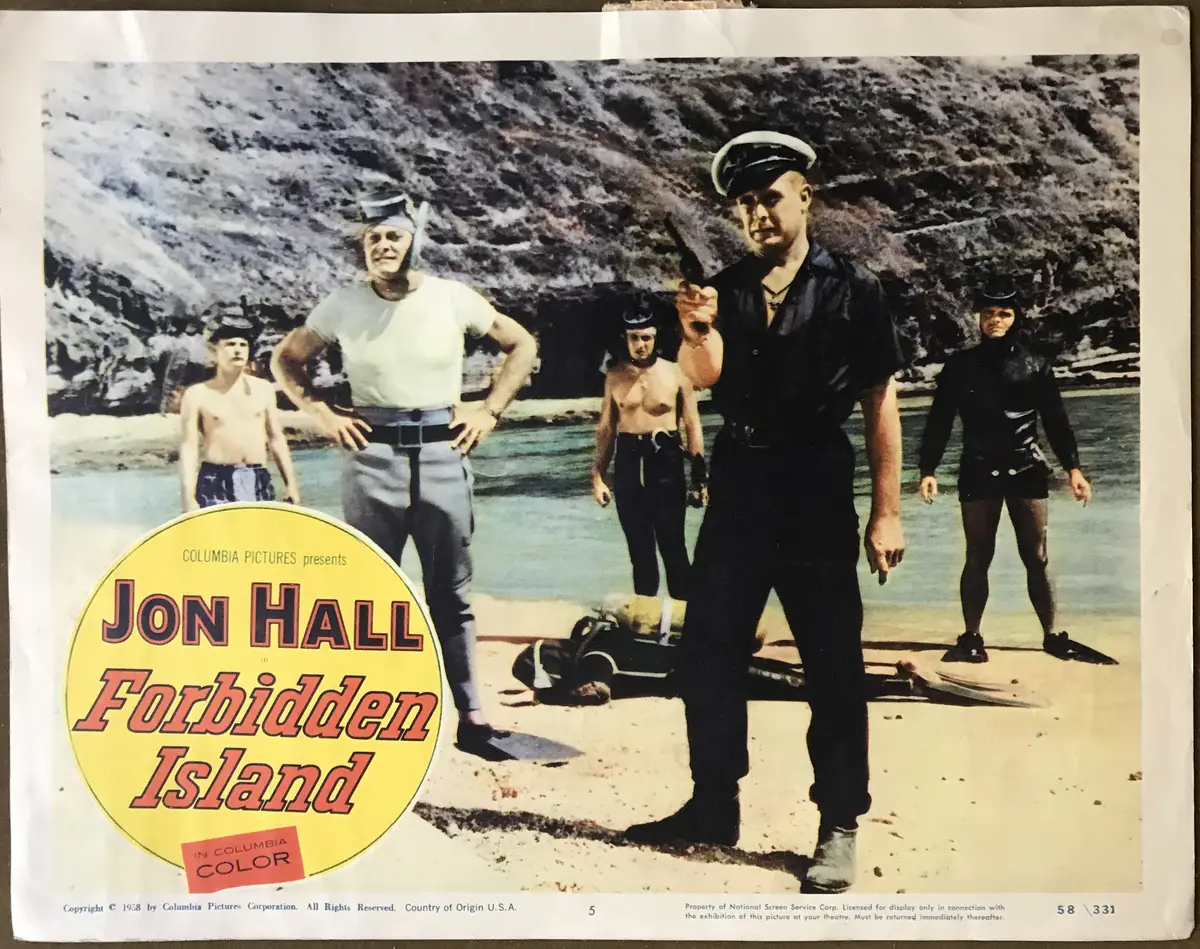 Forbidden Island Lobby Cards (5)