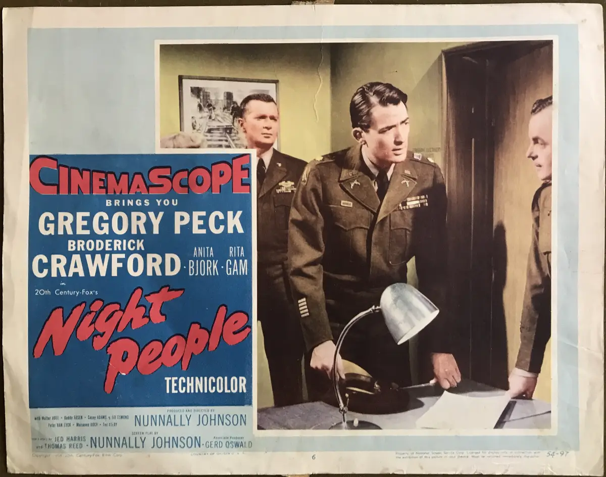 Night People Lobby Cards (2)