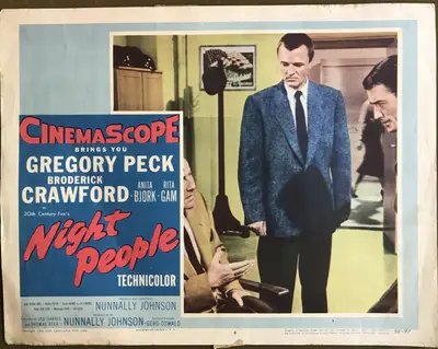 Night People Lobby Cards (2) image 2