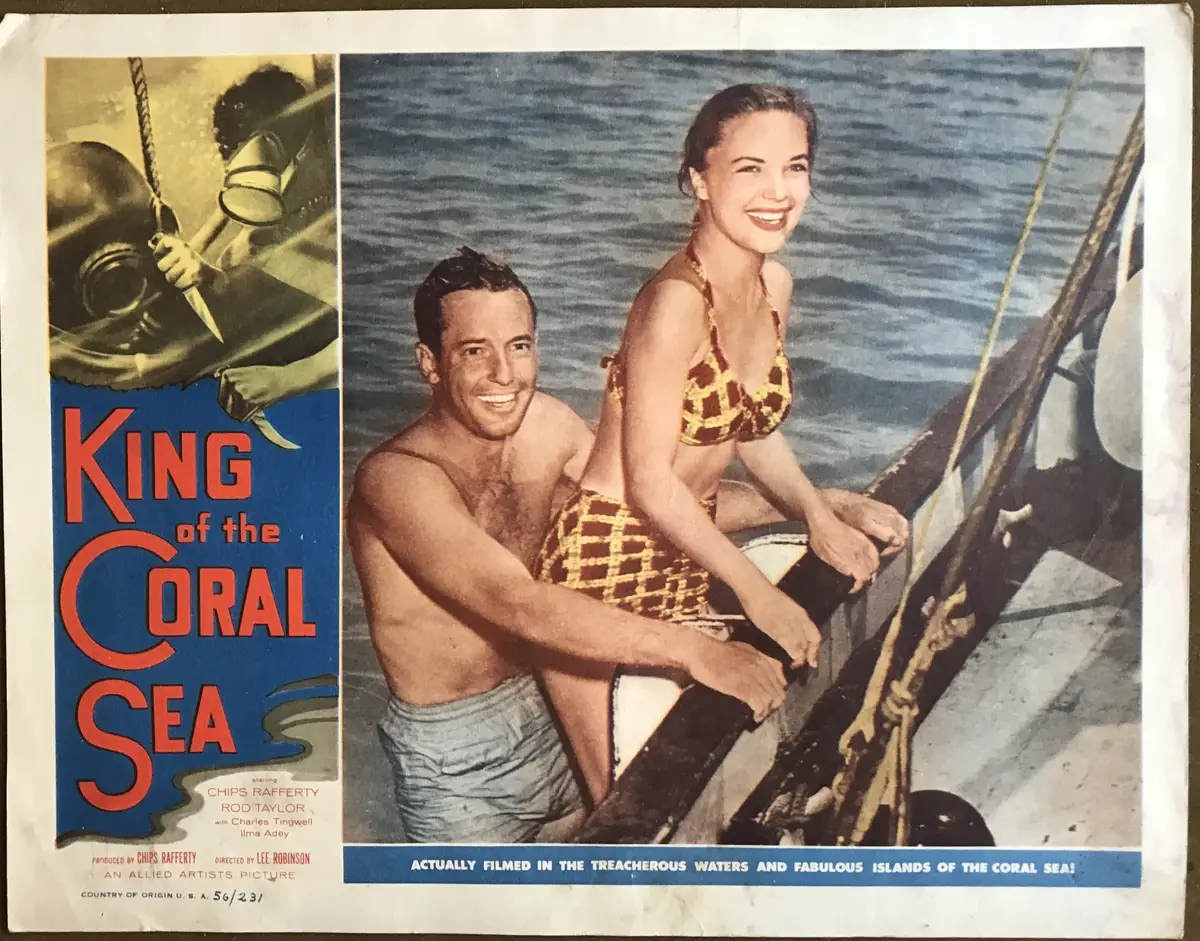 King of the Coral Sea Lobby Card Set Of 8