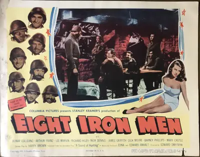 Eight Iron Men Lobby Card Set Of 8 image 2