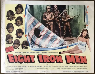 Eight Iron Men Lobby Card Set Of 8 image 4