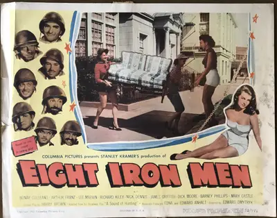 Eight Iron Men Lobby Card Set Of 8 image 5