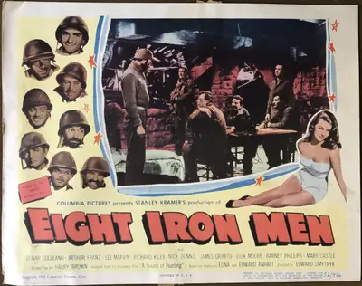 Eight Iron Men Lobby Card Set Of 8 image 6
