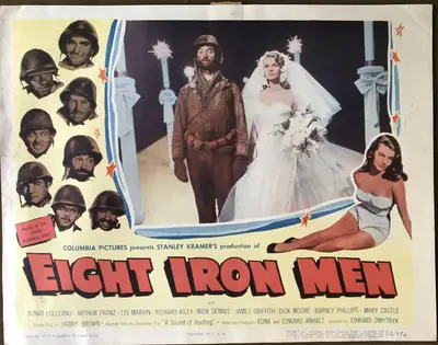 Eight Iron Men Lobby Card Set Of 8 image 7