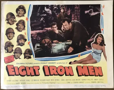 Eight Iron Men Lobby Card Set Of 8 image 8