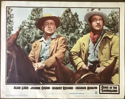Guns of the Timberland Lobby Card Set Of 8 image 2
