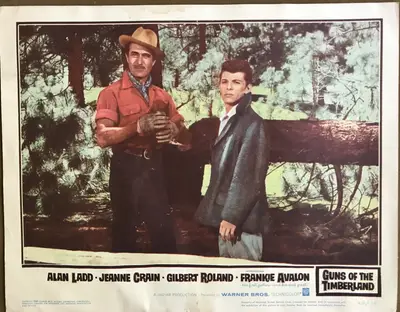 Guns of the Timberland Lobby Card Set Of 8 image 6
