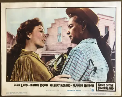 Guns of the Timberland Lobby Card Set Of 8 image 7