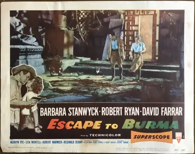 Escape to Burma Lobby Cards (5) image 5