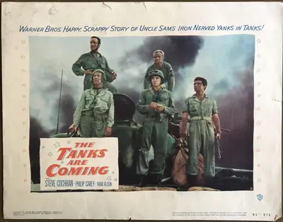 The Tanks Are Coming Lobby Card Set Of 8 image 1