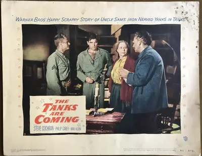 The Tanks Are Coming Lobby Card Set Of 8 image 5