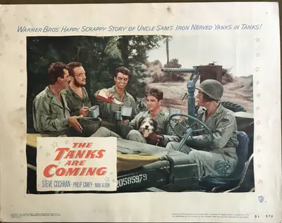 The Tanks Are Coming Lobby Card Set Of 8 image 6