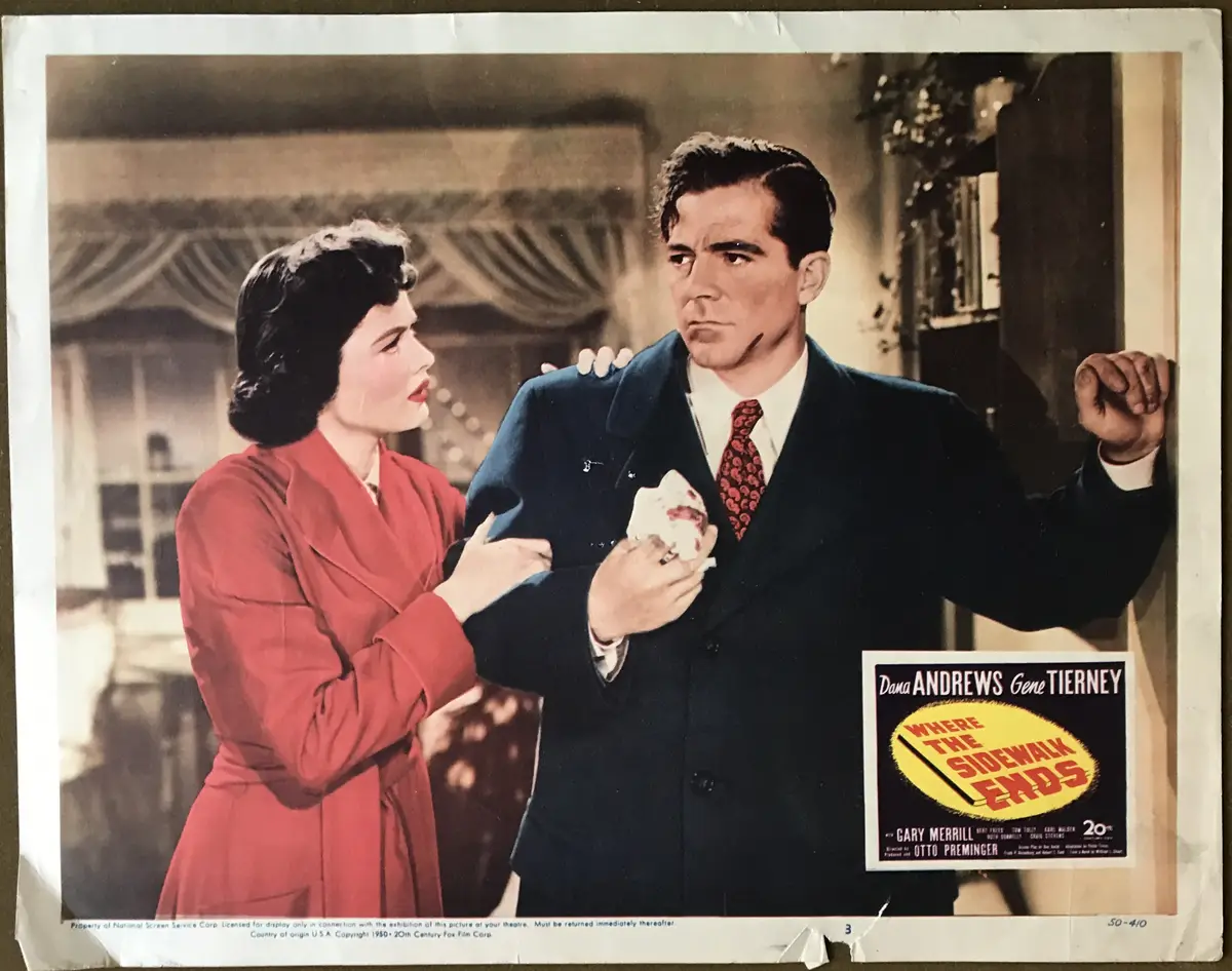 Where the Sidewalk Ends Lobby Cards (3)