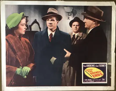Where the Sidewalk Ends Lobby Cards (3) image 3