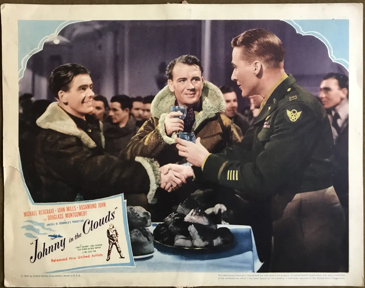The Way to the Stars AKA Johnny In The Clouds Lobby Card