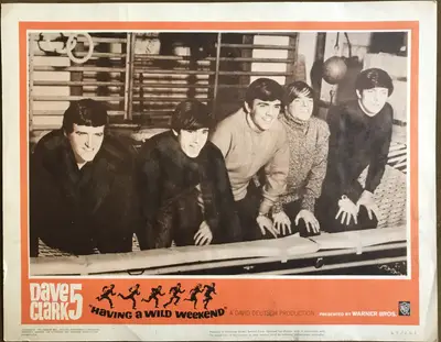 Catch Us If You Can AKA Having A Wild Weekend Lobby Cards (6) image 1
