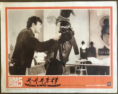 Catch Us If You Can AKA Having A Wild Weekend Lobby Cards (6) image 4