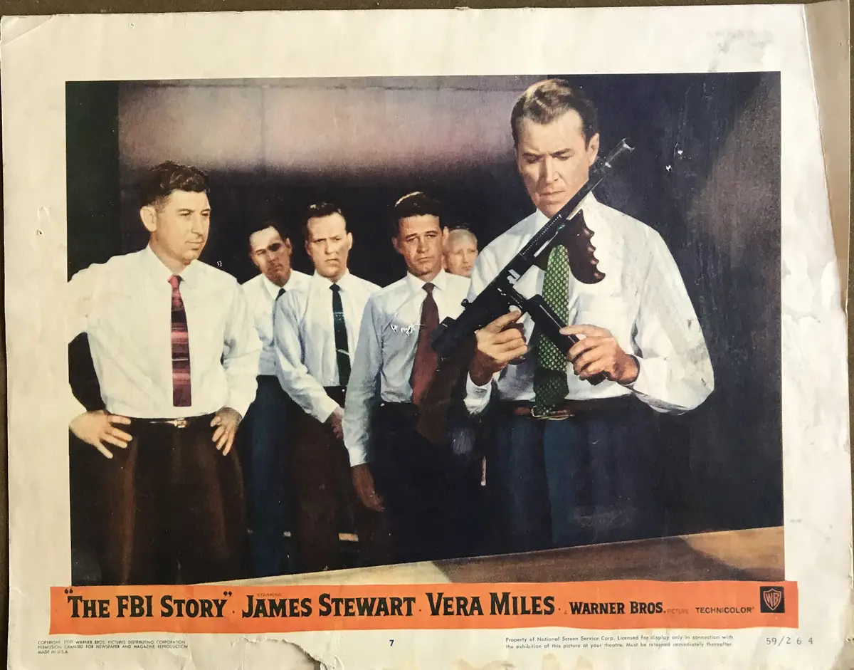 The FBI Story Lobby Cards (5)
