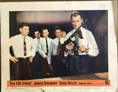 The FBI Story Lobby Cards (5) image 1