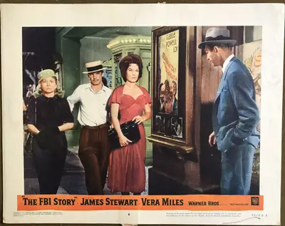 The FBI Story Lobby Cards (5) image 5