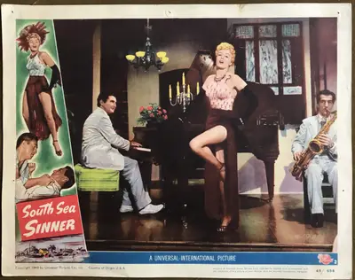 South Sea Sinner Lobby Cards (7) image 1