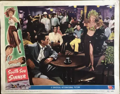 South Sea Sinner Lobby Cards (7) image 4