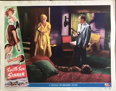 South Sea Sinner Lobby Cards (7) image 6