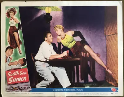South Sea Sinner Lobby Cards (7) image 7