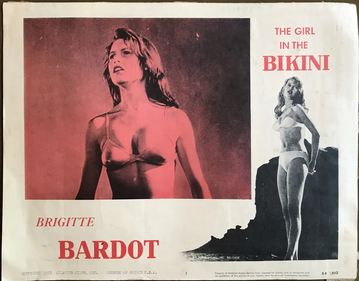 Manina, the Lighthouse-Keeper's Daughter AKA The Girl In The Bikini Lobby Cards (3)