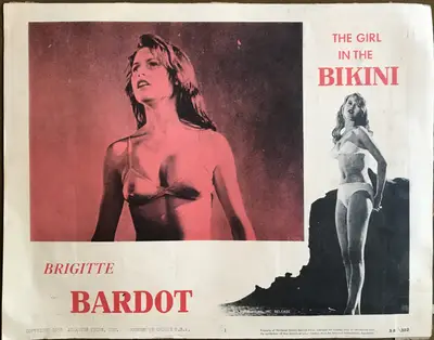 Manina, the Lighthouse-Keeper's Daughter AKA The Girl In The Bikini Lobby Cards (3) image 1